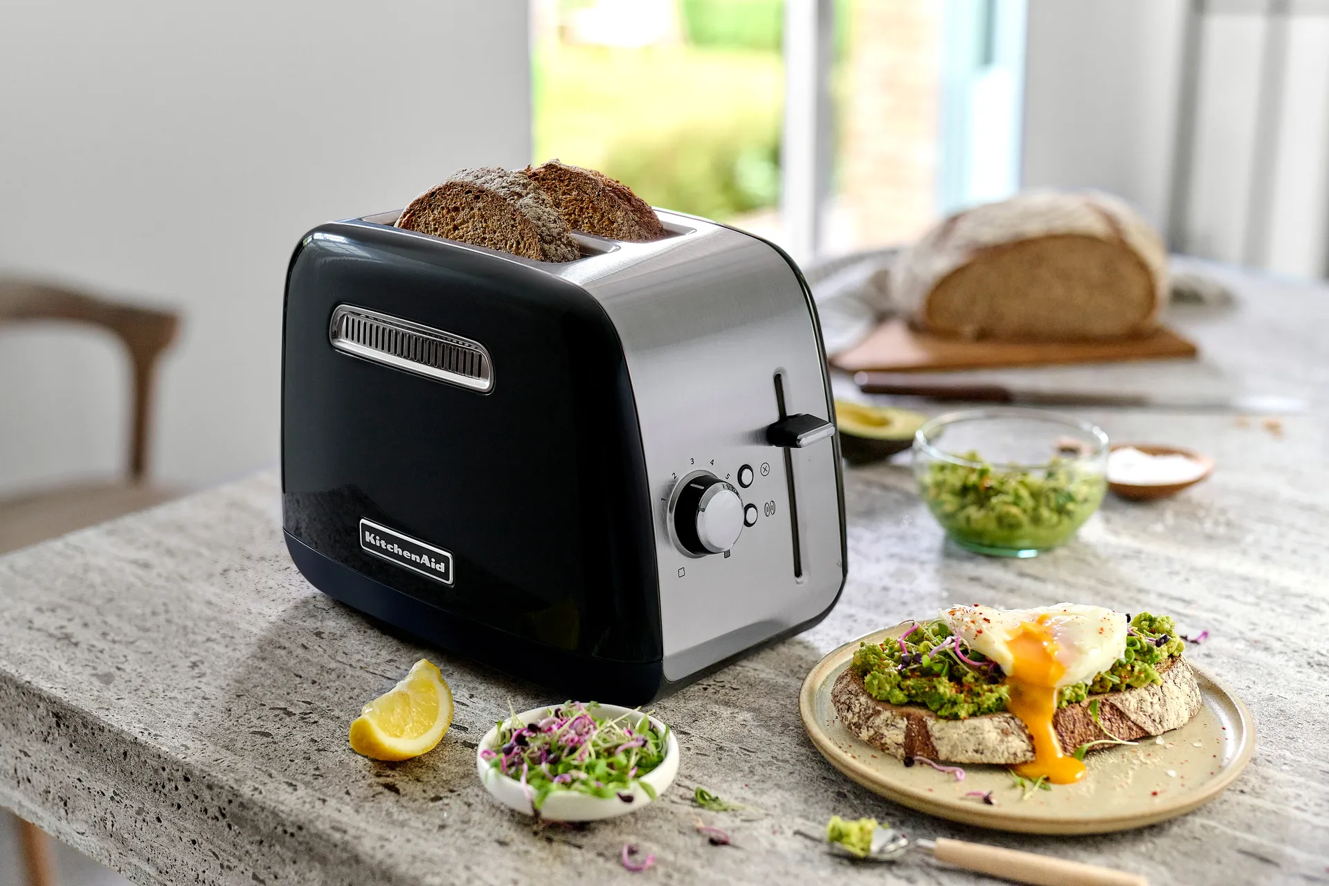 Classic brødrister 2 skiver, Onyx black KitchenAid