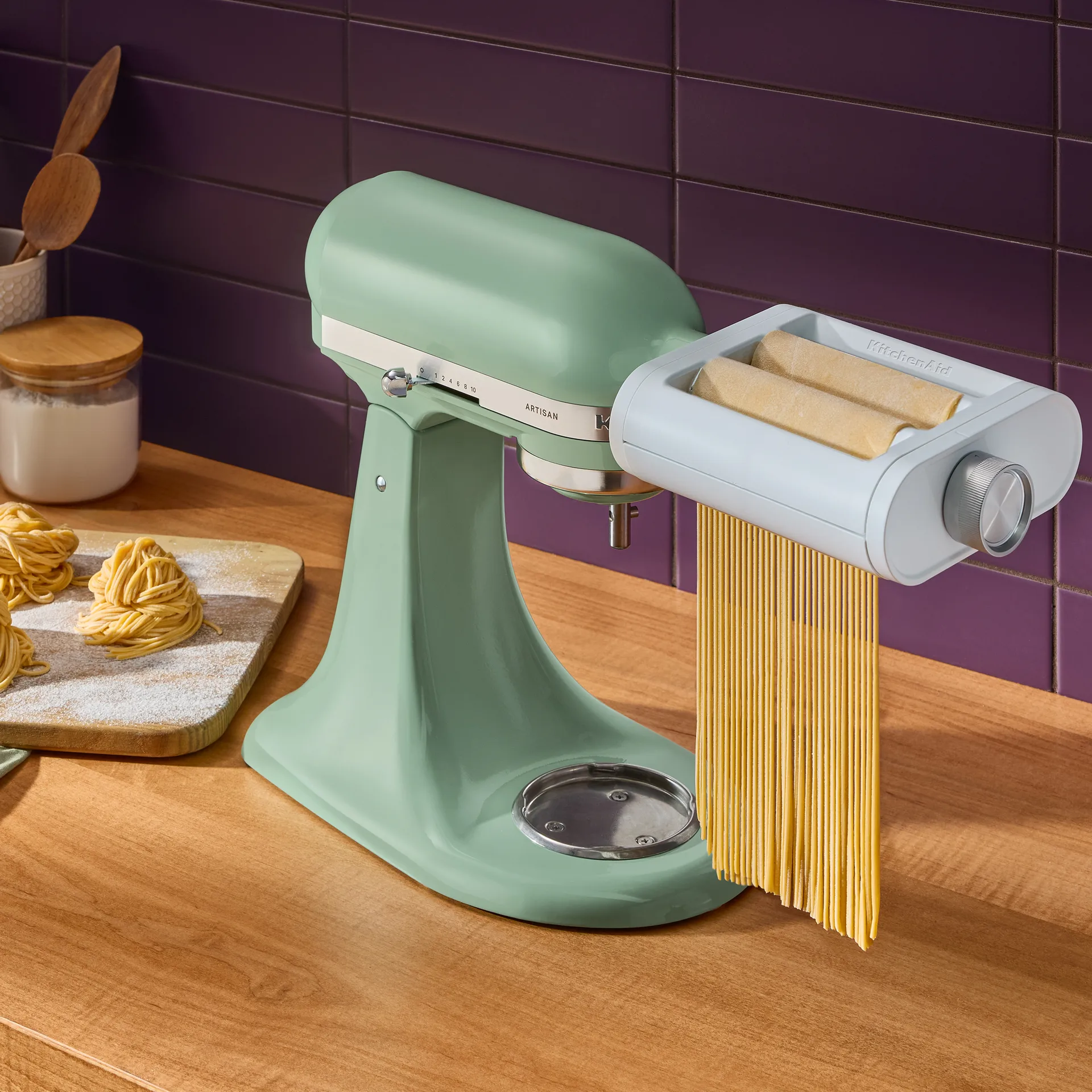 KitchenAid 3-i-1 pasta tilbehør til køkkenmaskine, Plastic KitchenAid