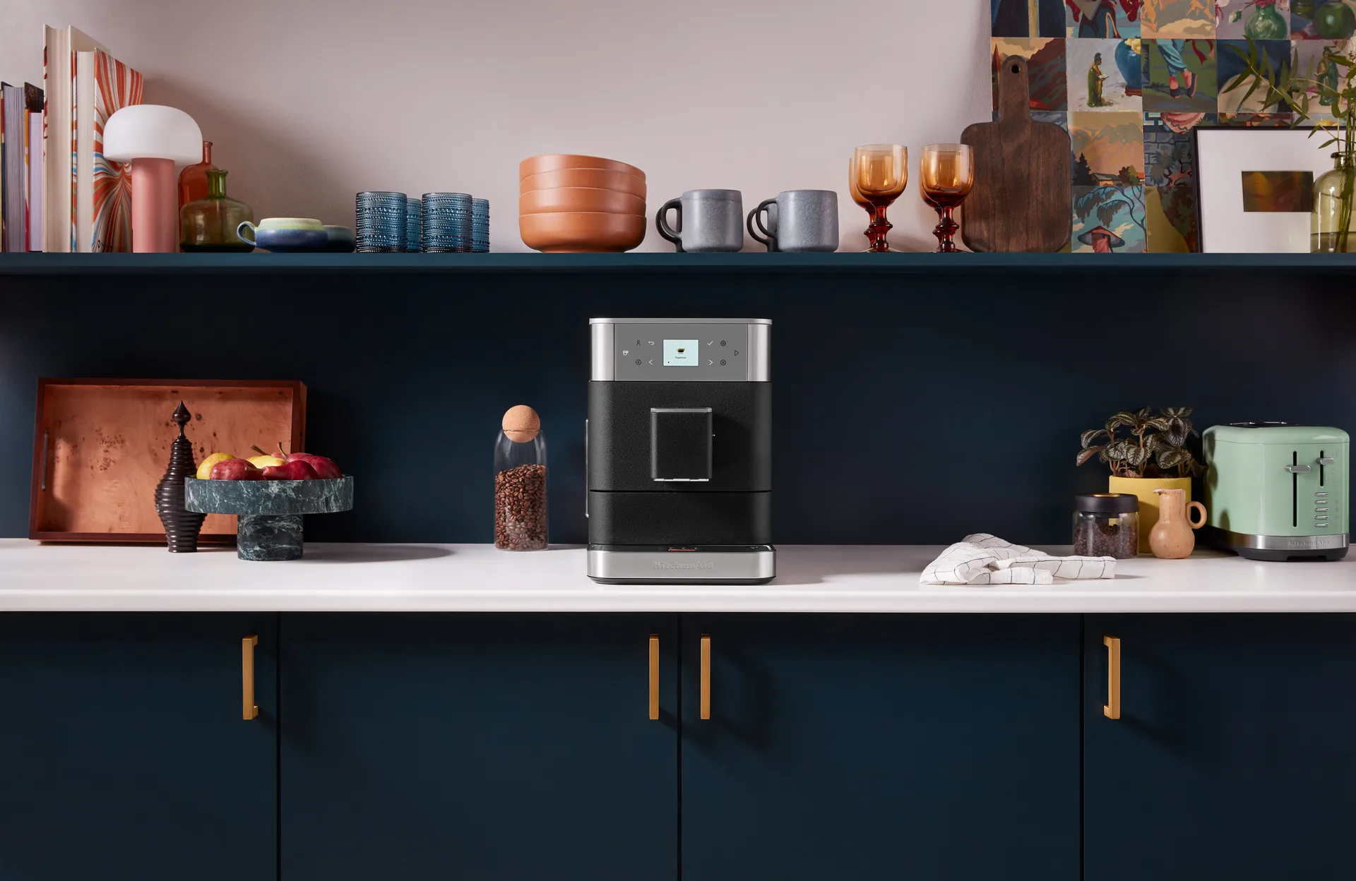 KitchenAid automatisk espressomaskine KF6, Cast iron black KitchenAid