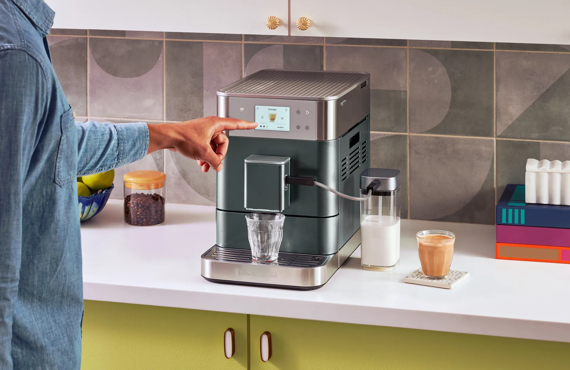 KitchenAid automatisk espressomaskine KF7, Juniper KitchenAid