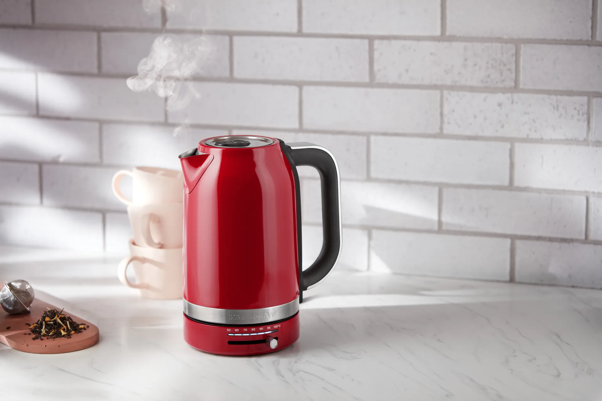 KitchenAid elkedel med temperaturkontrol 1,7 L, Empire red KitchenAid