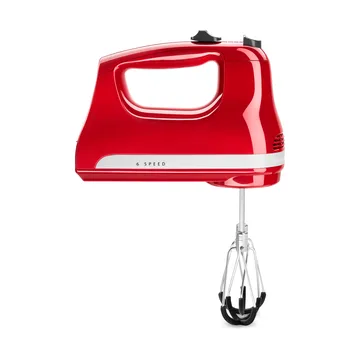 KitchenAid håndmixer med 6 hastigheder 60W - Empire red - KitchenAid
