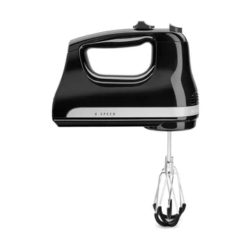 KitchenAid håndmixer med 6 hastigheder 60W - Onyx black - KitchenAid