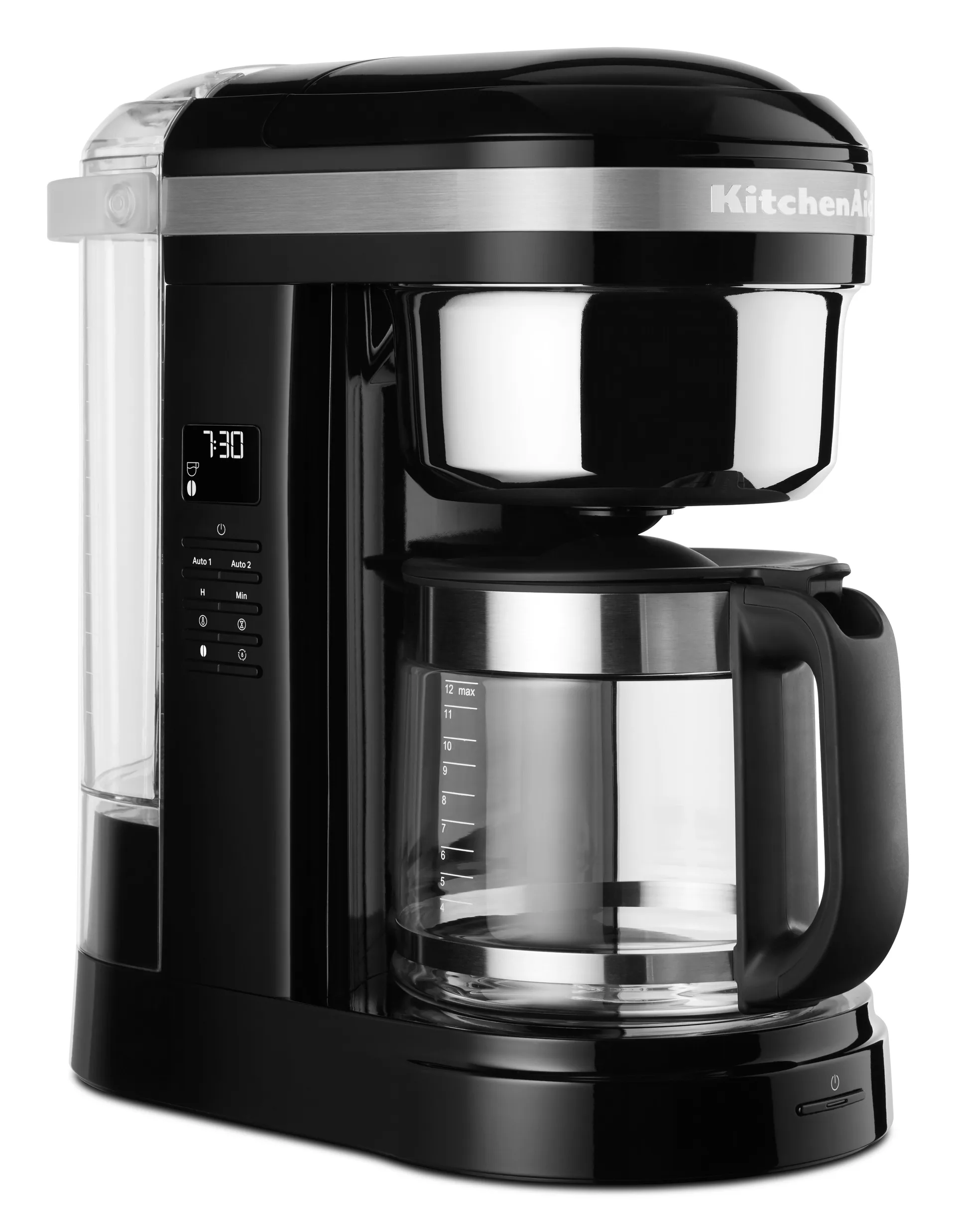 KitchenAid kaffemaskine 12 kopper 1,7 L, Onyx black KitchenAid