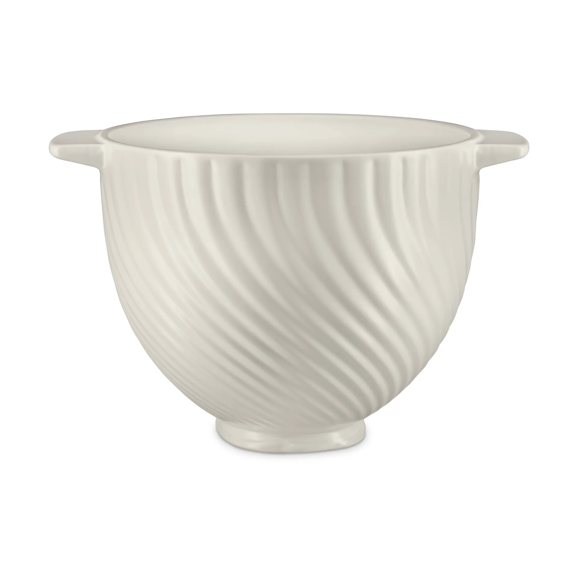 KitchenAid keramikskål dobbelt håndtag 4,7 L, Meringue KitchenAid