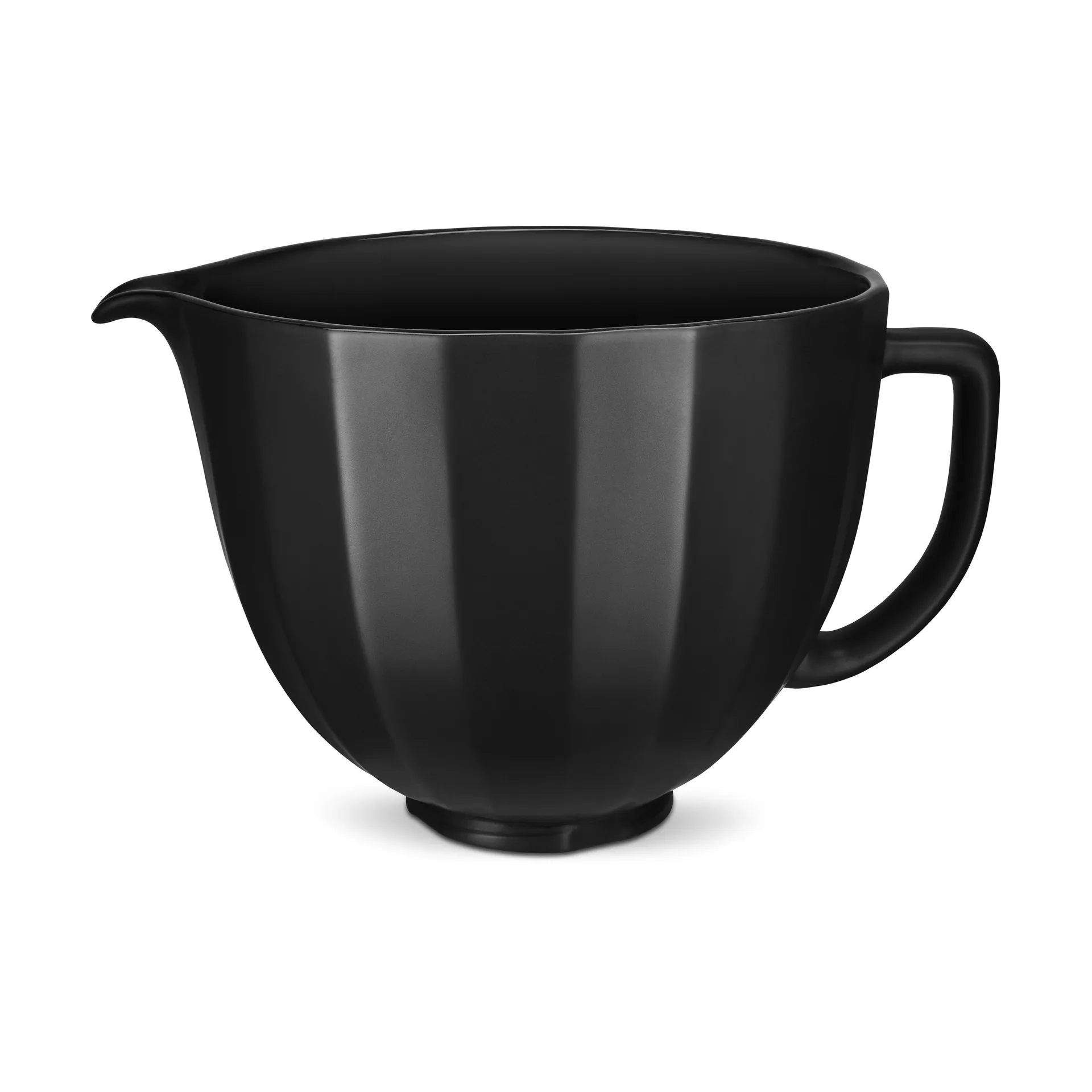 KitchenAid keramikskål med håndtag 4,7 L, Black shell KitchenAid