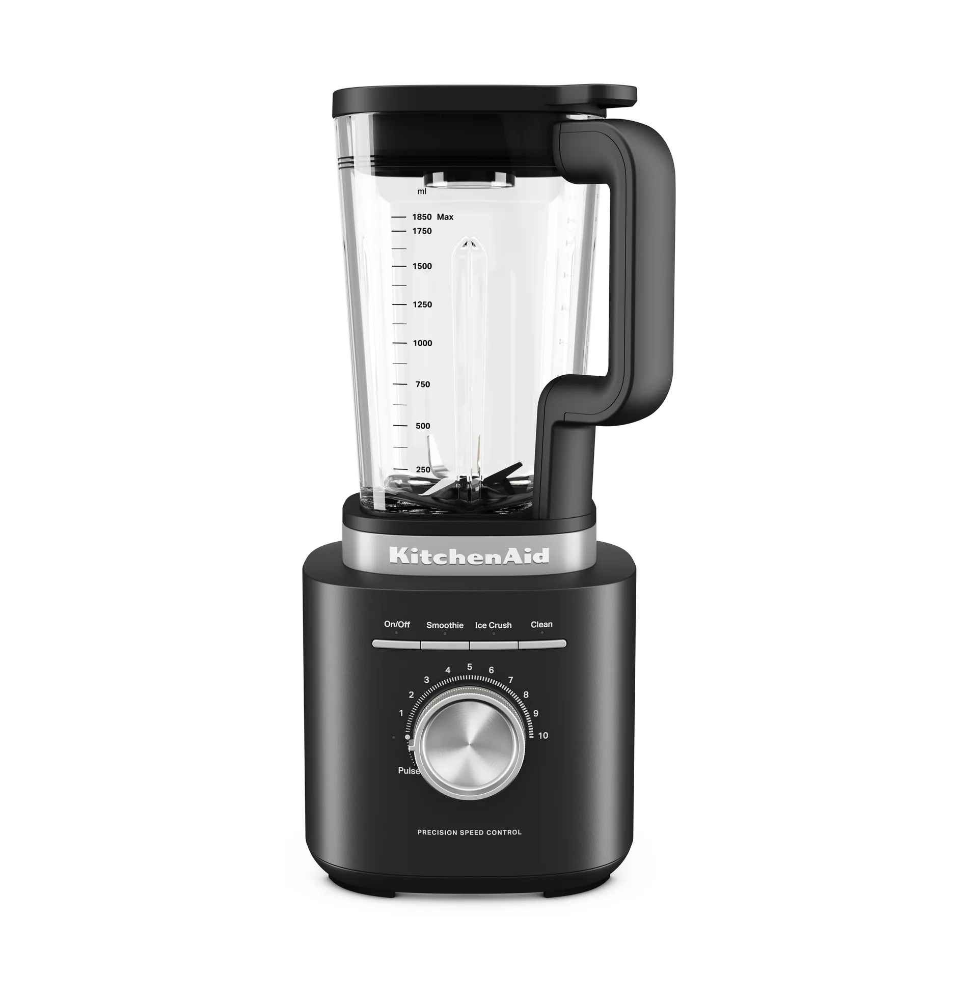 KitchenAid Pure Power blender glaskande, Mat sort, 1,85 L KitchenAid