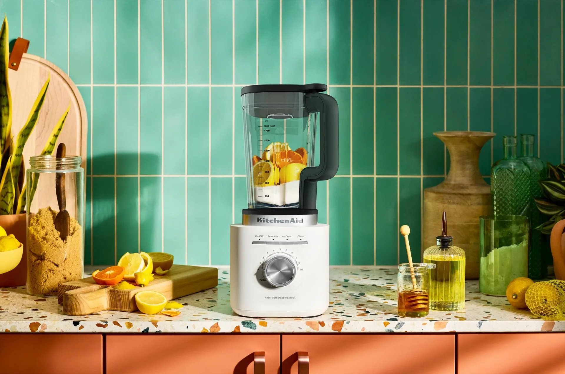 KitchenAid Pure Power blender glaskande, Porcelain White, 1,85 L KitchenAid
