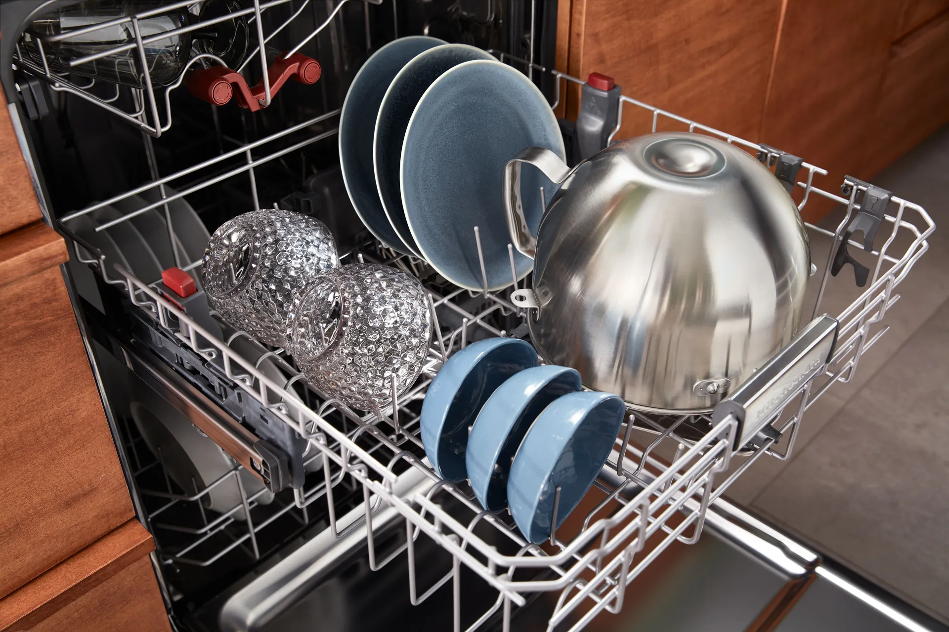 KitchenAid skål rustfrit stål 5,6 L, Brushed stainless steel KitchenAid