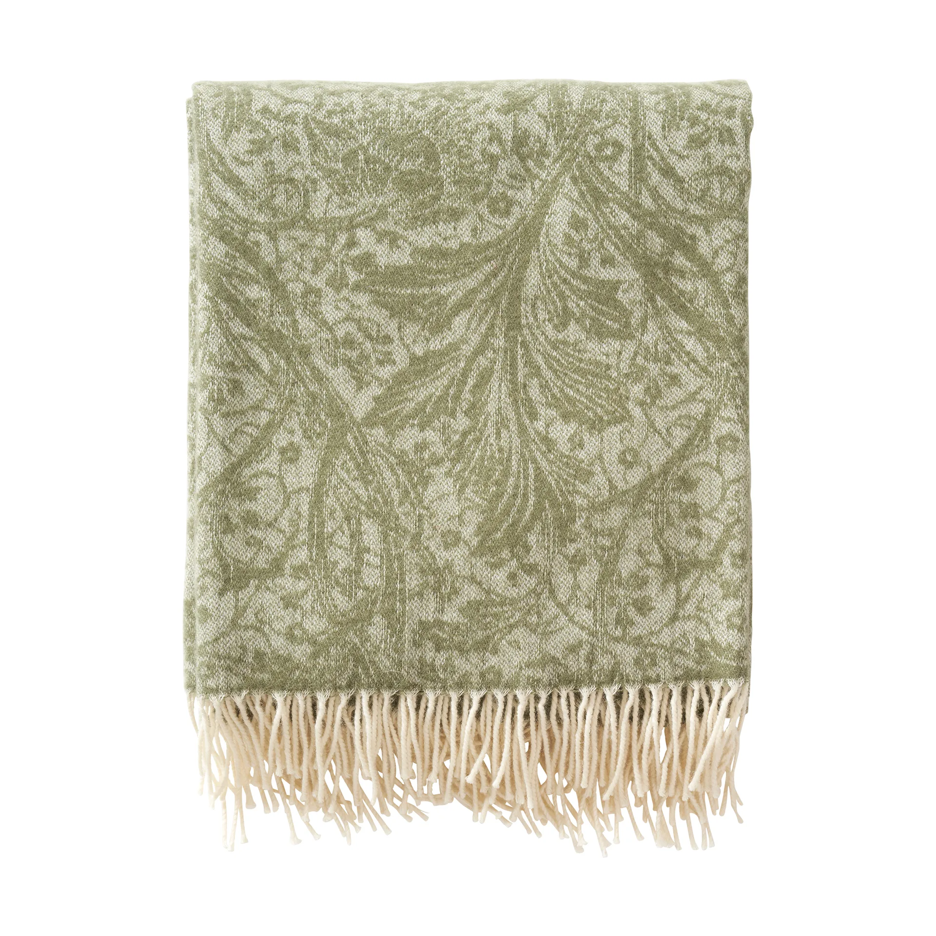 Arcadia plaid 130x180 cm, Oliven Klippan Yllefabrik