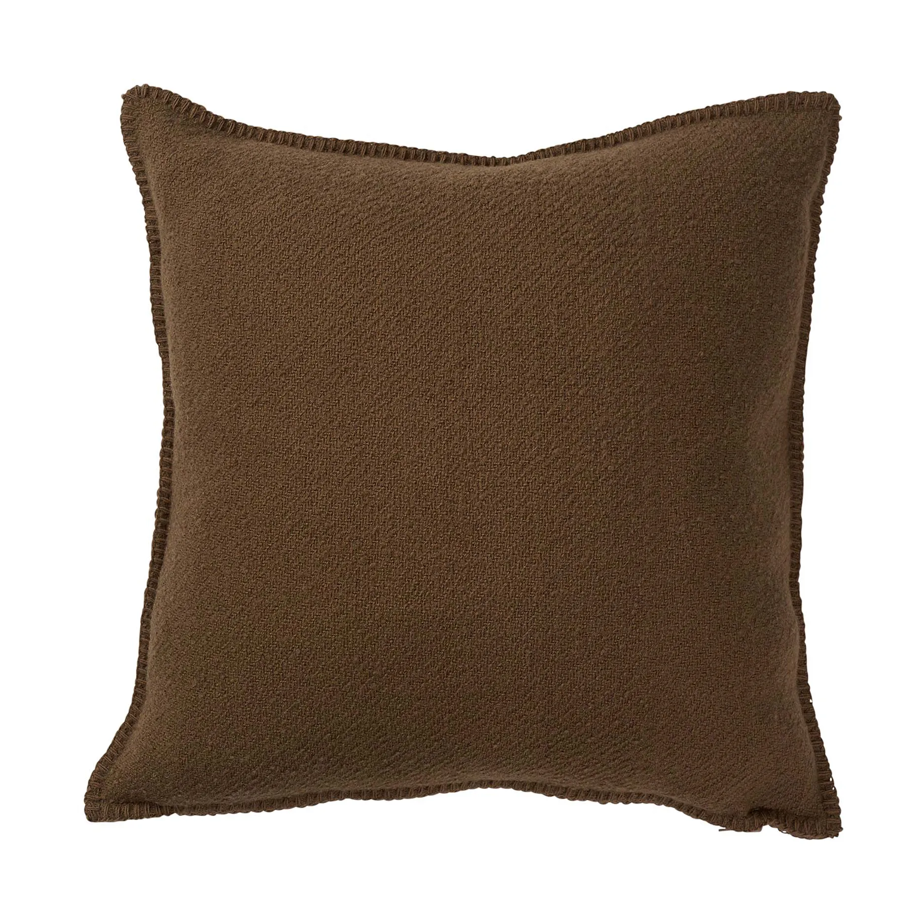 Bouclé pudebetræk 45x45 cm, Mocha mousse Klippan Yllefabrik