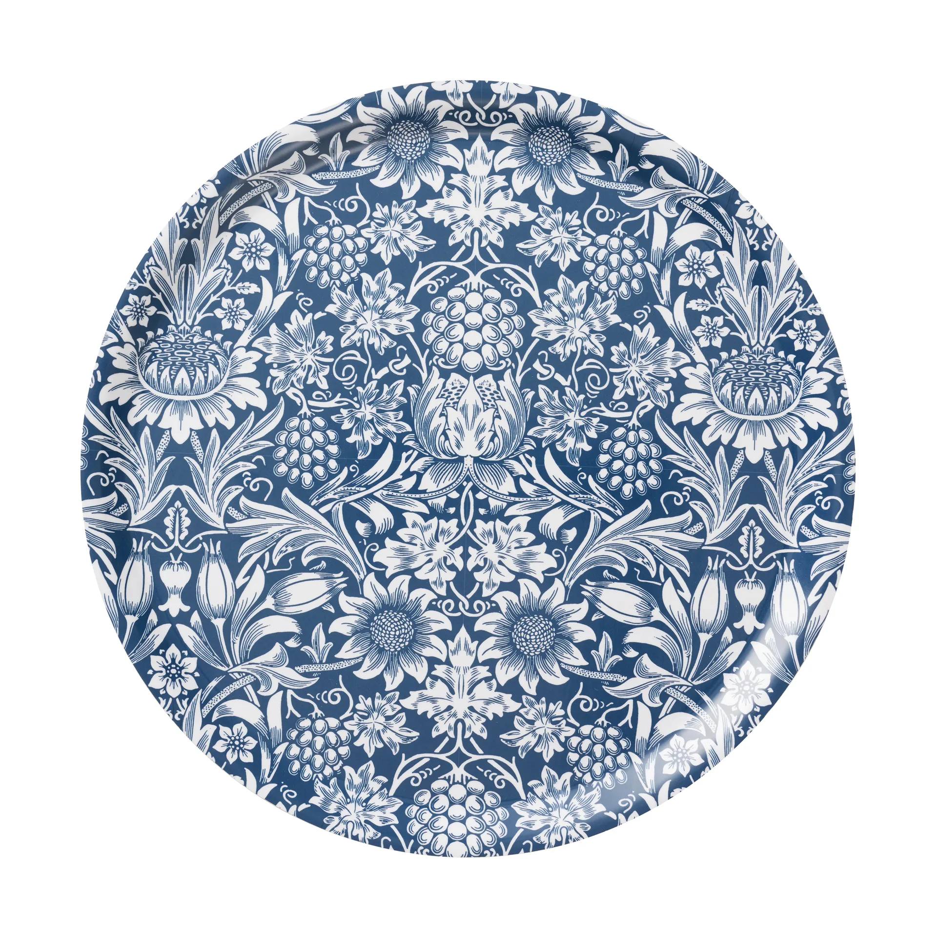 Flower bakke Ø38 cm, Dark denim Klippan Yllefabrik