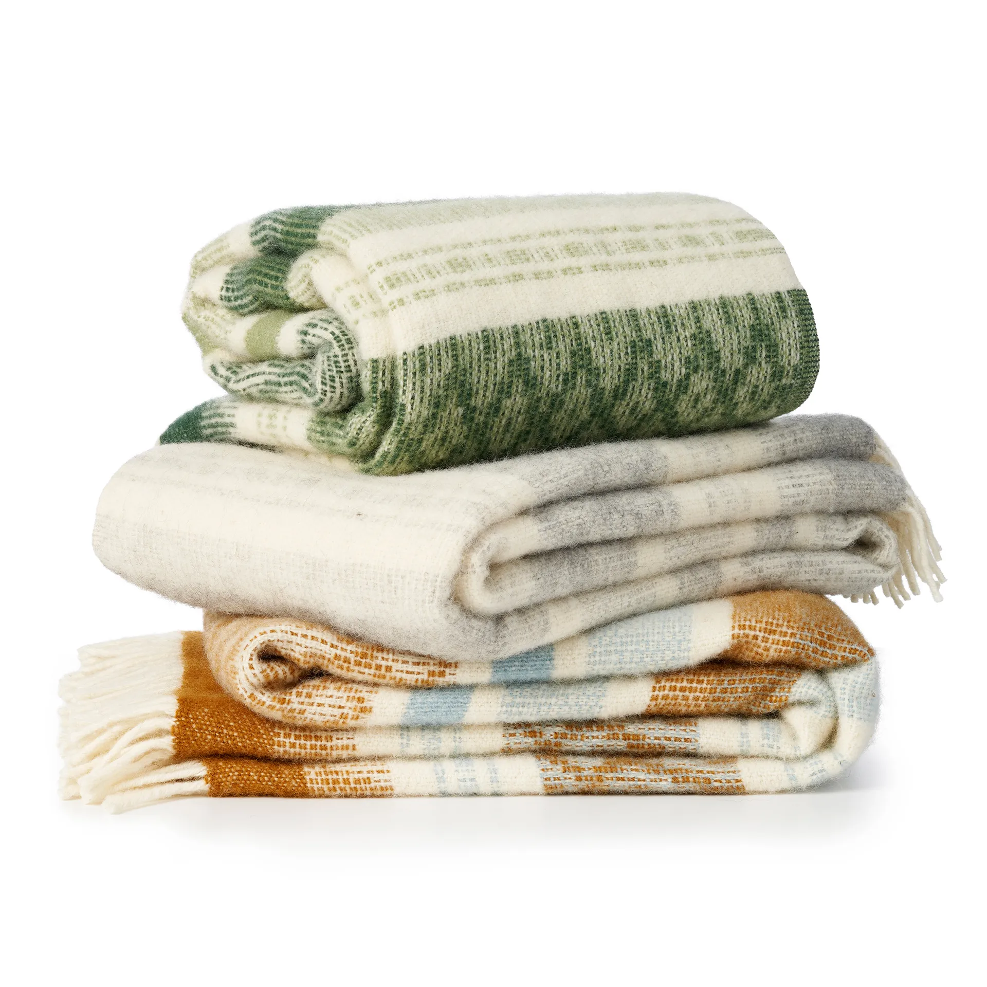 Freja uldplaid, Wood Klippan Yllefabrik