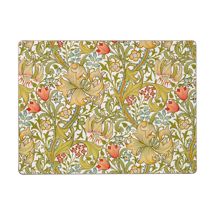 Golden Lily dækkeserviet 30x40 cm - Multi - Klippan Yllefabrik