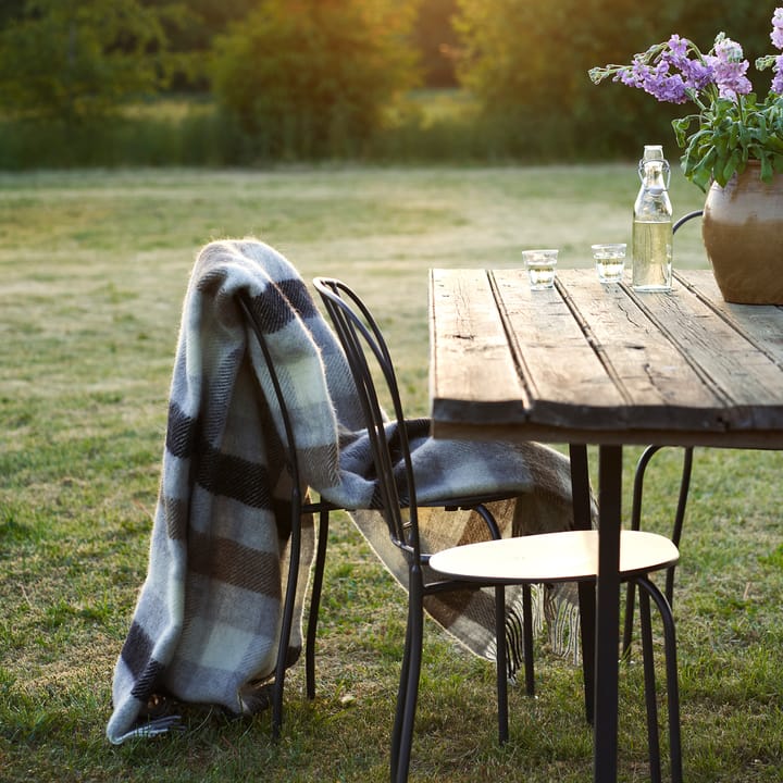 Gotland uldplaid 130x200 cm, Multi grey Klippan Yllefabrik