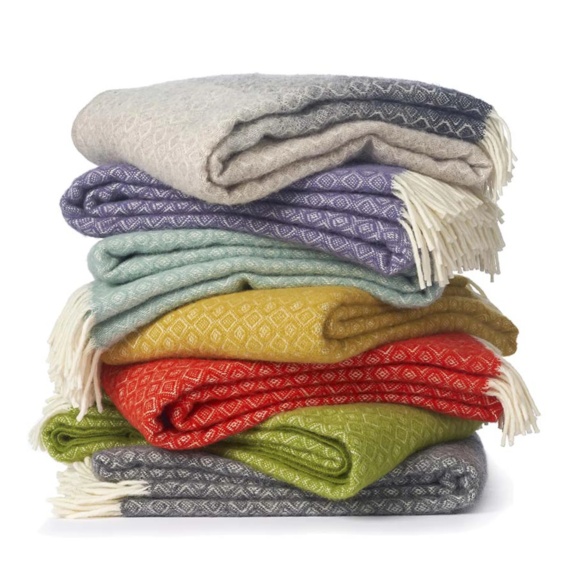 Havanna uldplaid, Natur Klippan Yllefabrik