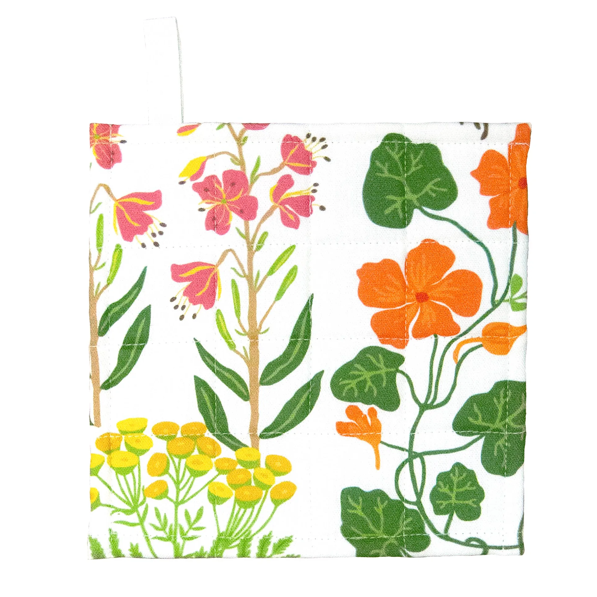 Leksand grydelap, hvid Klippan Yllefabrik