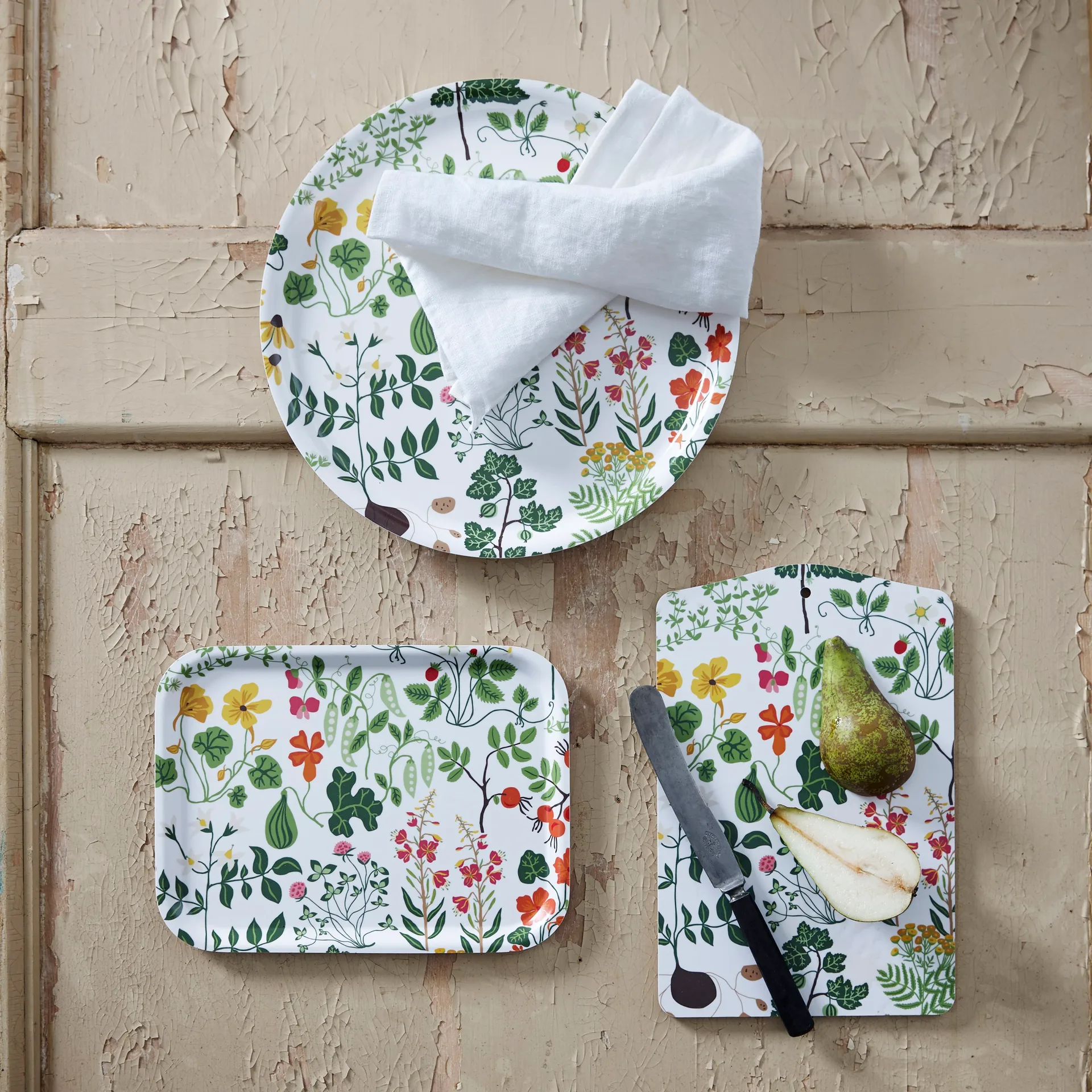 Leksand skærebræt, Hvid Klippan Yllefabrik