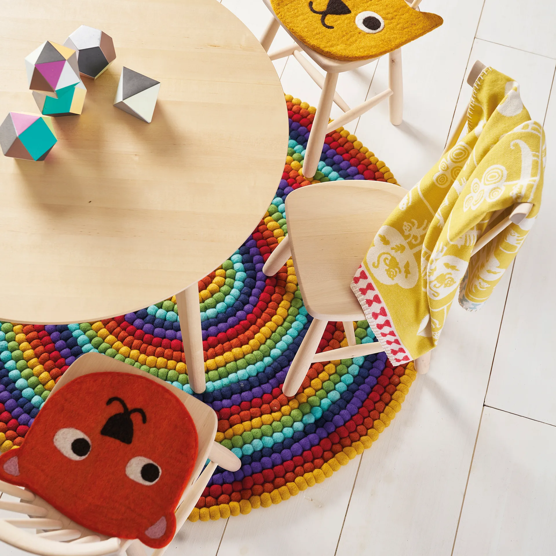 Little Bear siddeunderlag, Orange Klippan Yllefabrik