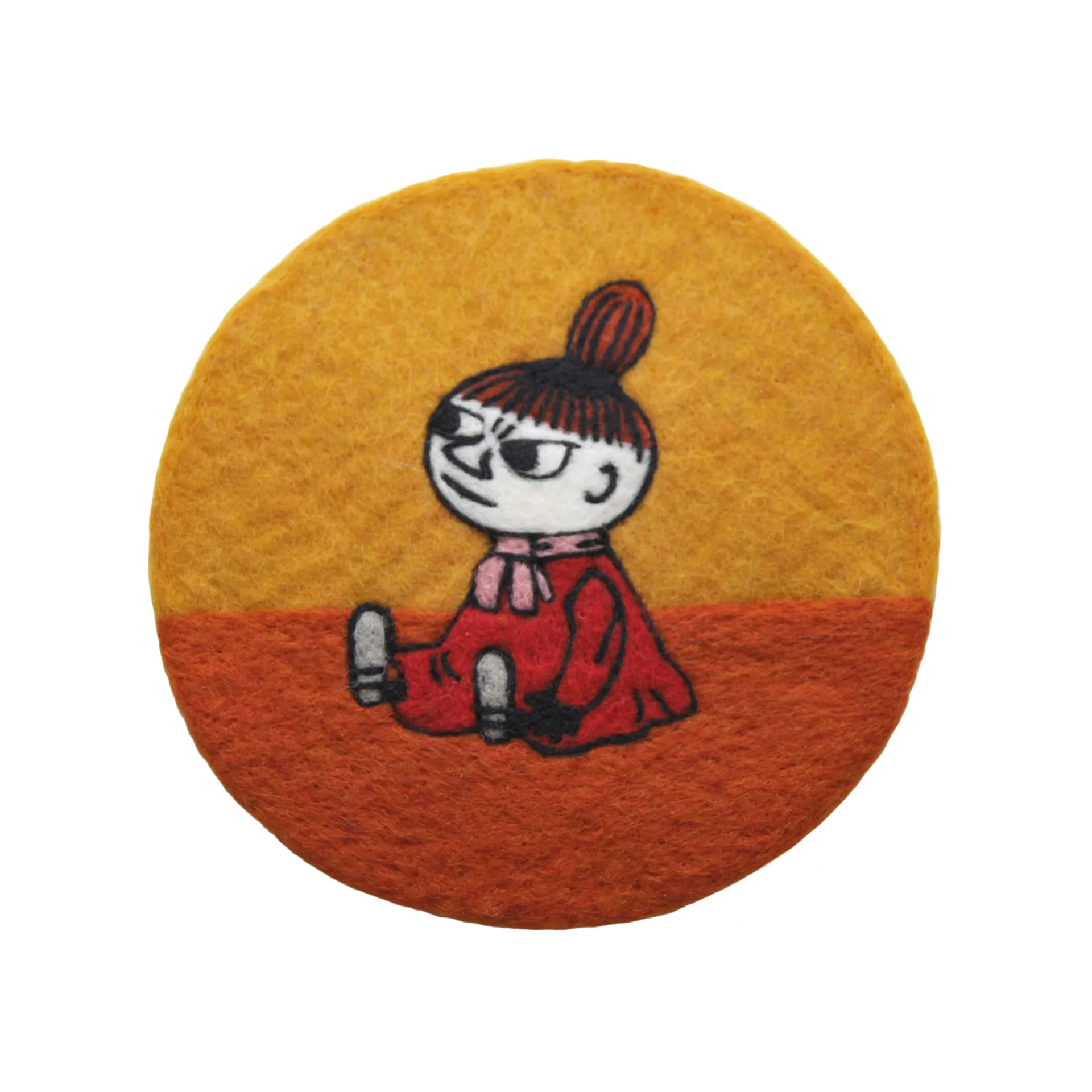 Little My bordskåner Ø21 cm, Orange/Gul Klippan Yllefabrik