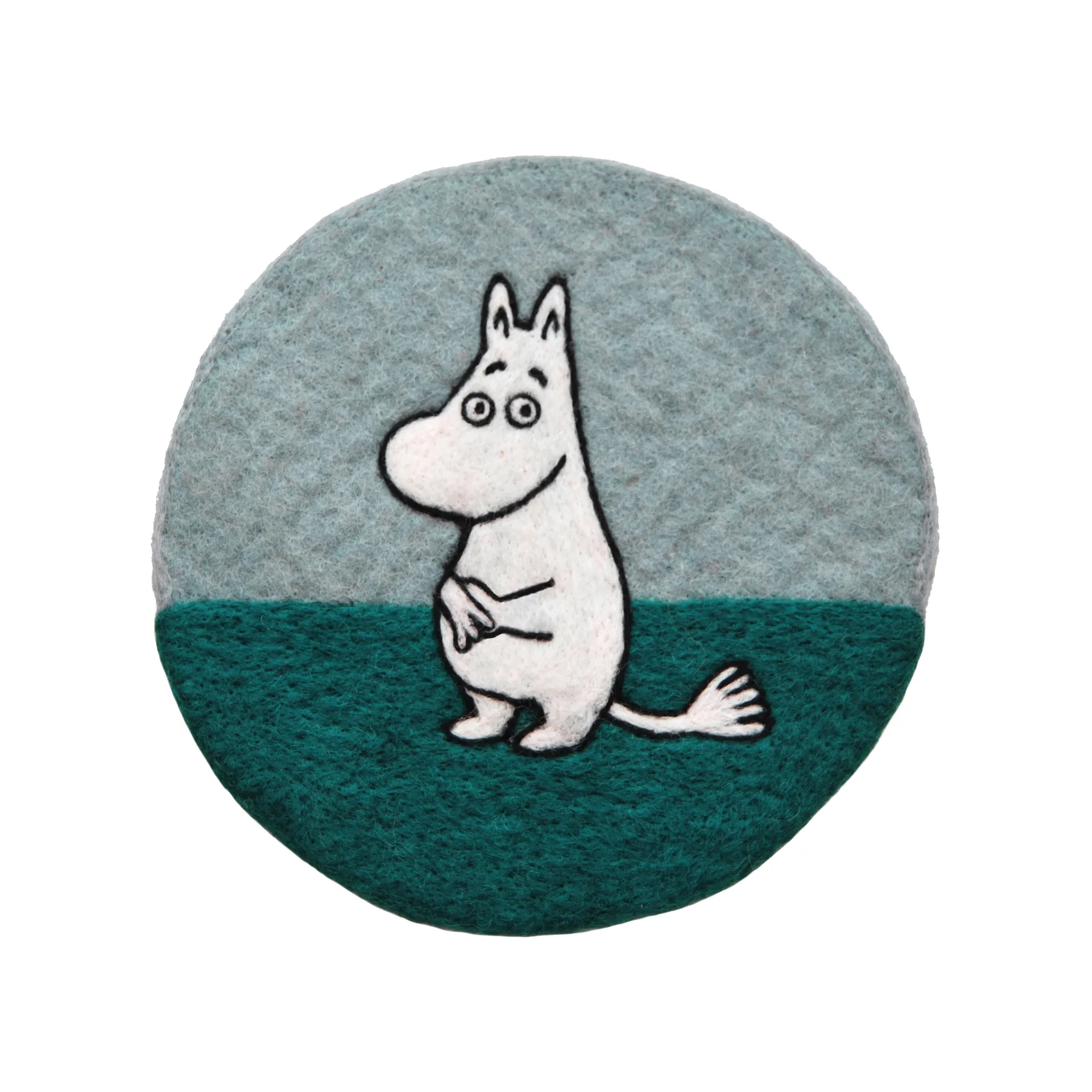 Moomin bordskåner Ø21 cm, Blå Klippan Yllefabrik