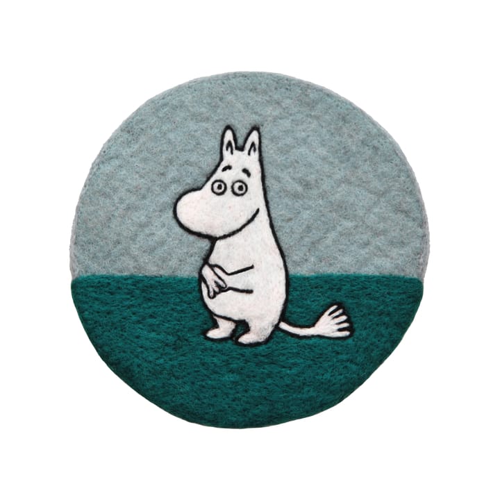 Moomin bordskåner Ø21 cm - Blå - Klippan Yllefabrik