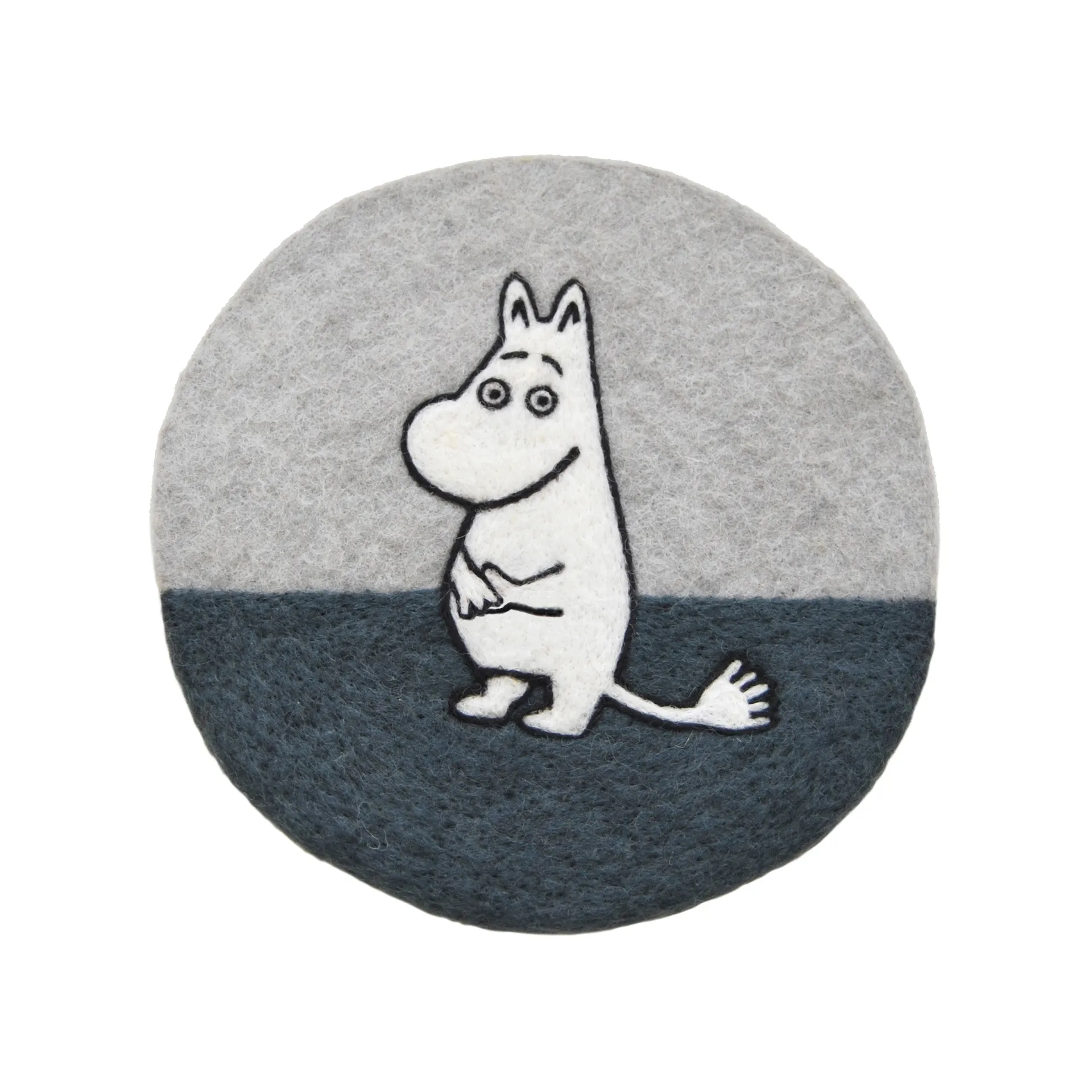 Moomin bordskåner Ø21 cm, Grå Klippan Yllefabrik
