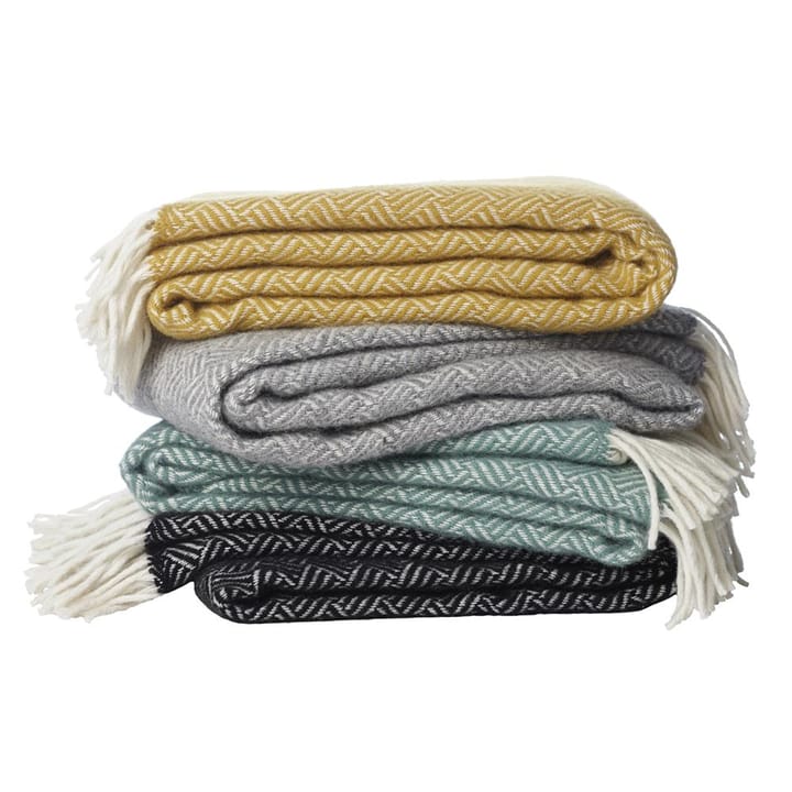 Samba uldplaid, mint Klippan Yllefabrik
