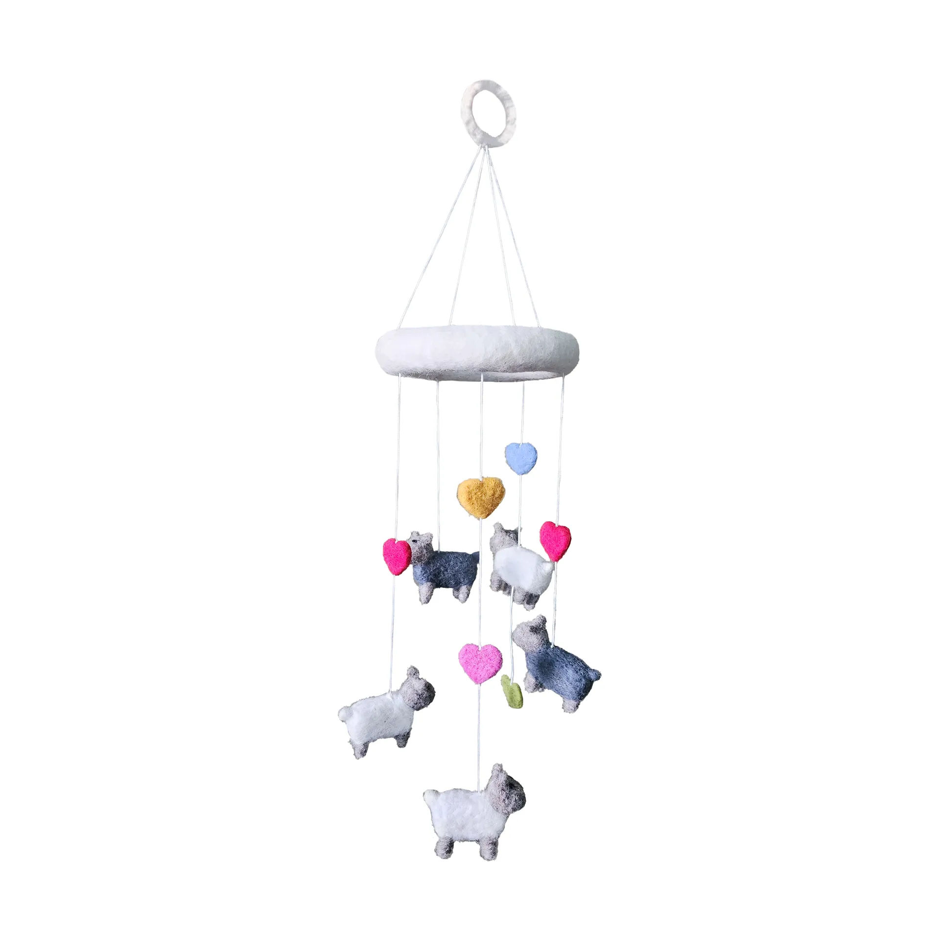 Sheep filtet mobil, 15x50 cm Klippan Yllefabrik