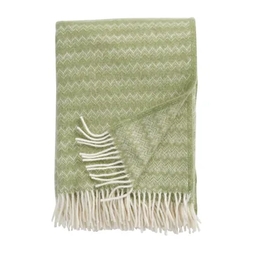 Summit uldplaid 130x200 cm - Grøn - Klippan Yllefabrik