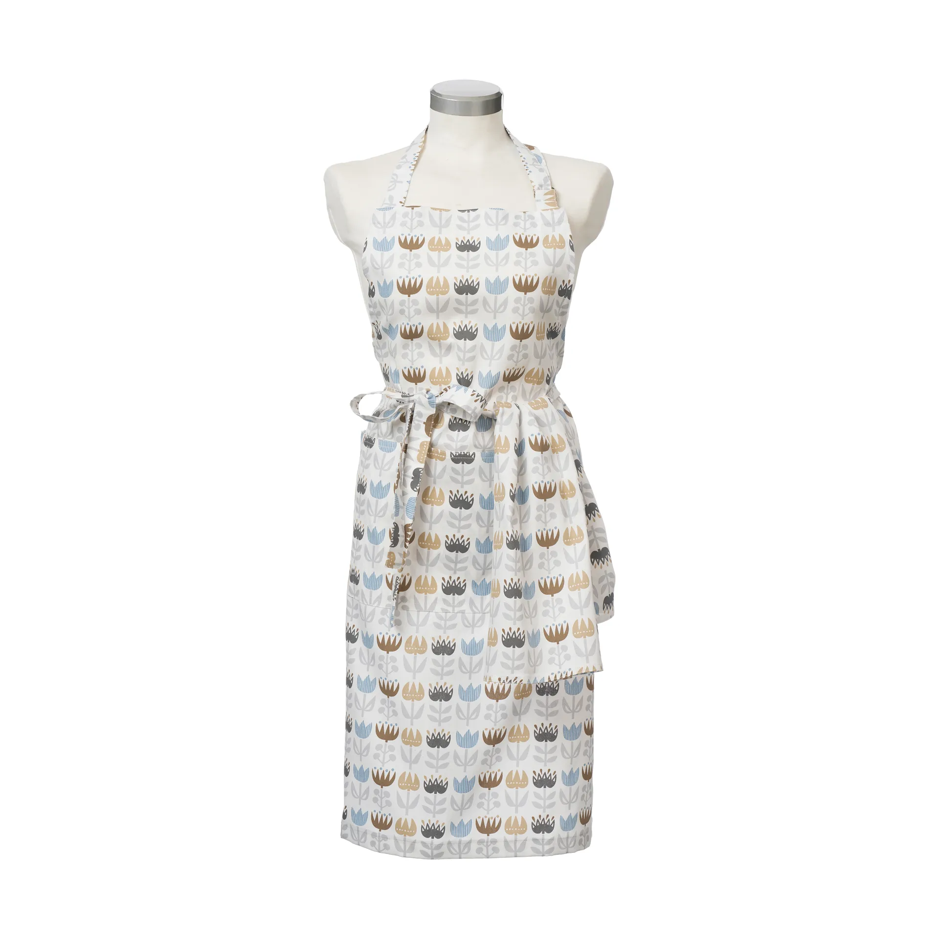 Tulip forklæde 90 cm, Grey Klippan Yllefabrik