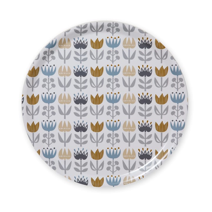 Tulip rund bakke Ø38 cm - Grey - Klippan Yllefabrik