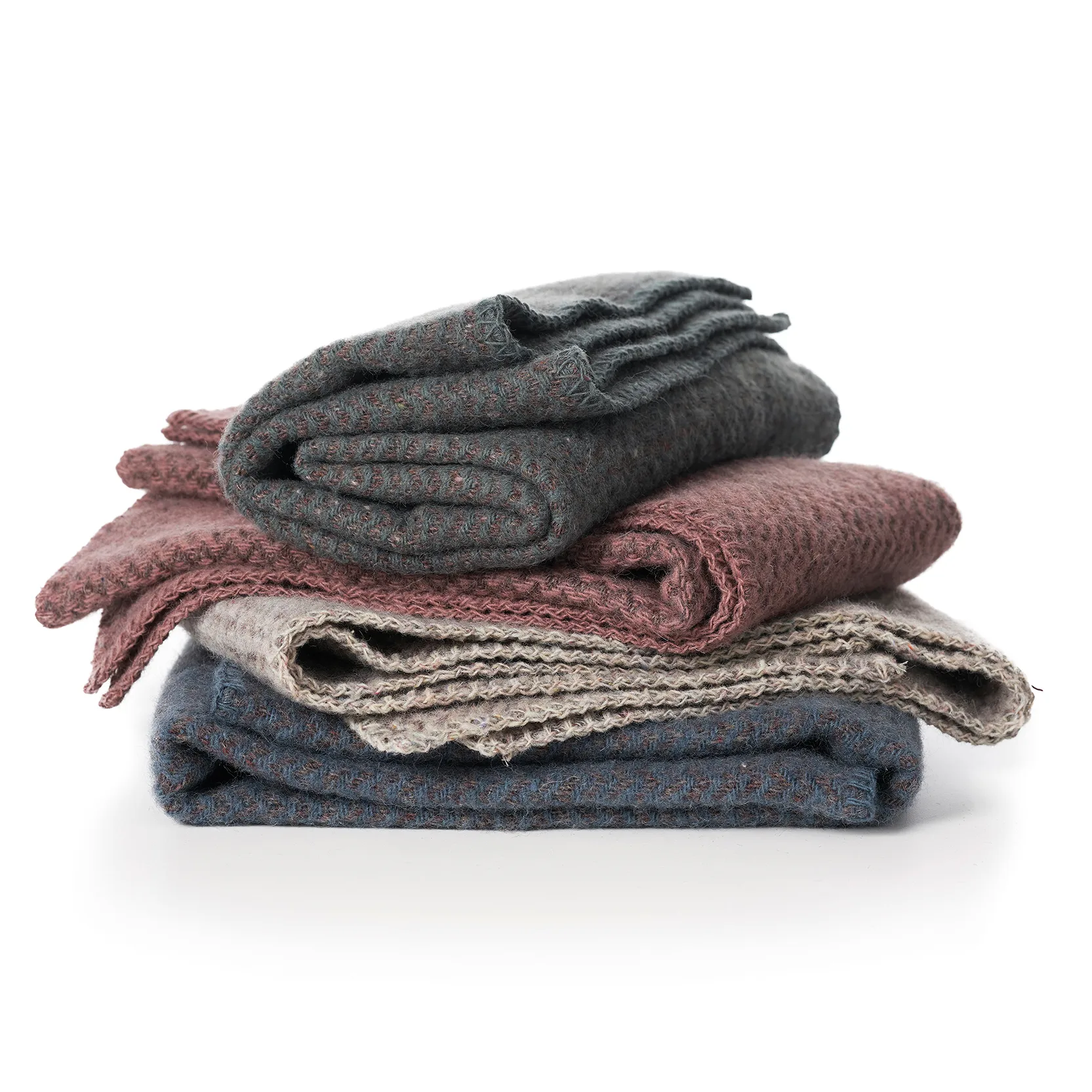 Wave Baby børnetæppe, Naturbrun Klippan Yllefabrik