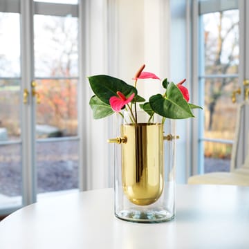 Alba cylinder vase - Messing - KLONG