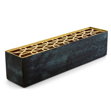 Äng vase, rektangulær - blå - KLONG