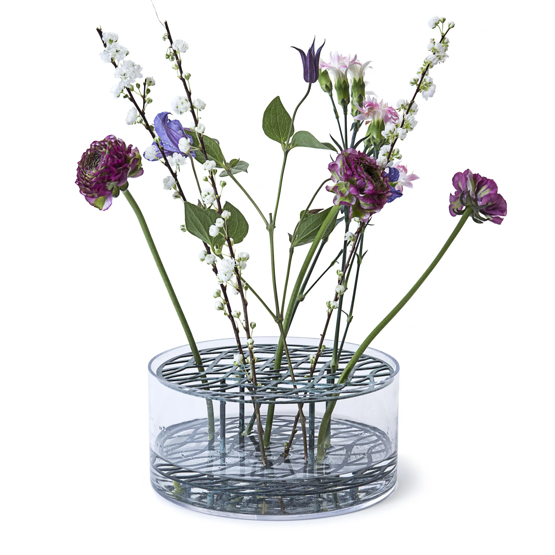 Äng vase, stor, blå KLONG