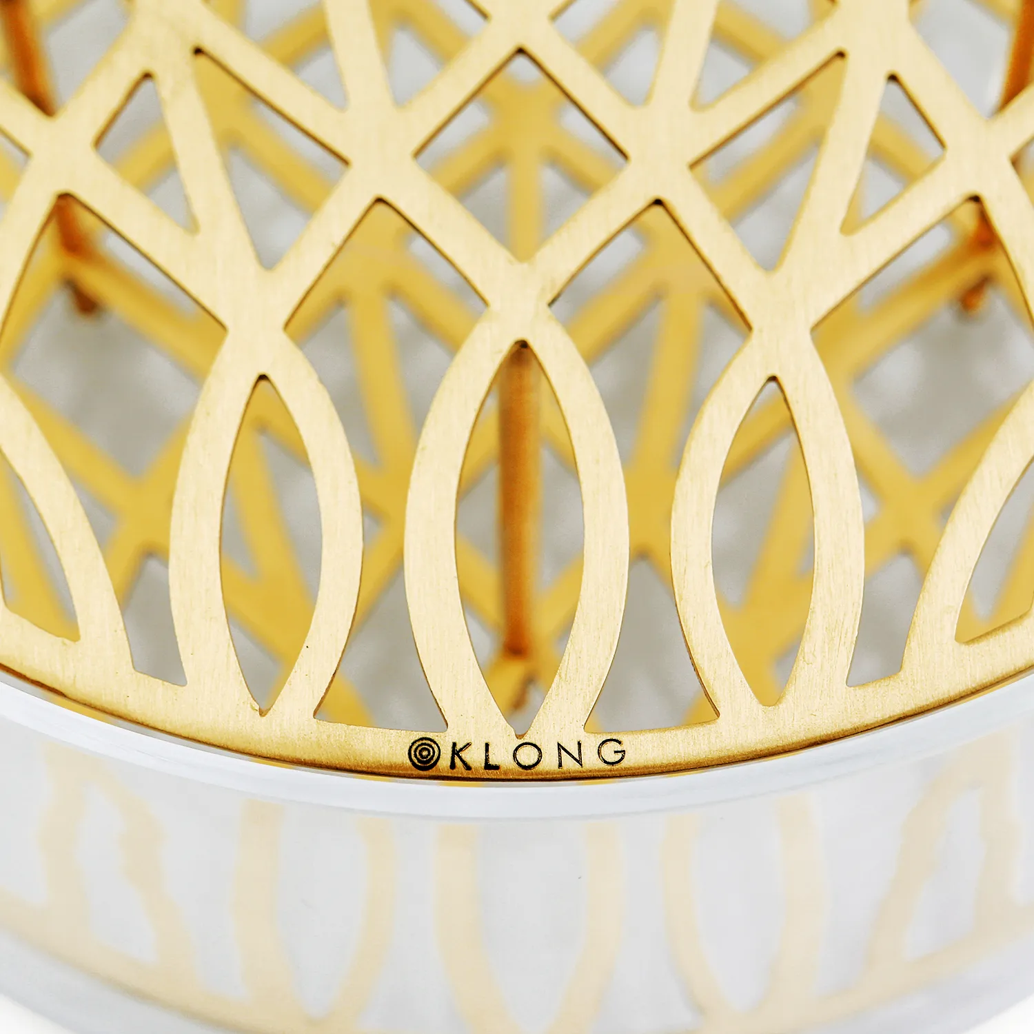 Äng vase, stor, messing KLONG