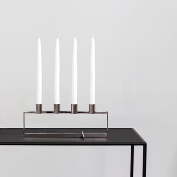 Anno Domini adventslysestage  - Rustfrit stål - KLONG