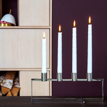 Anno Domini adventslysestage  - Rustfrit stål - KLONG
