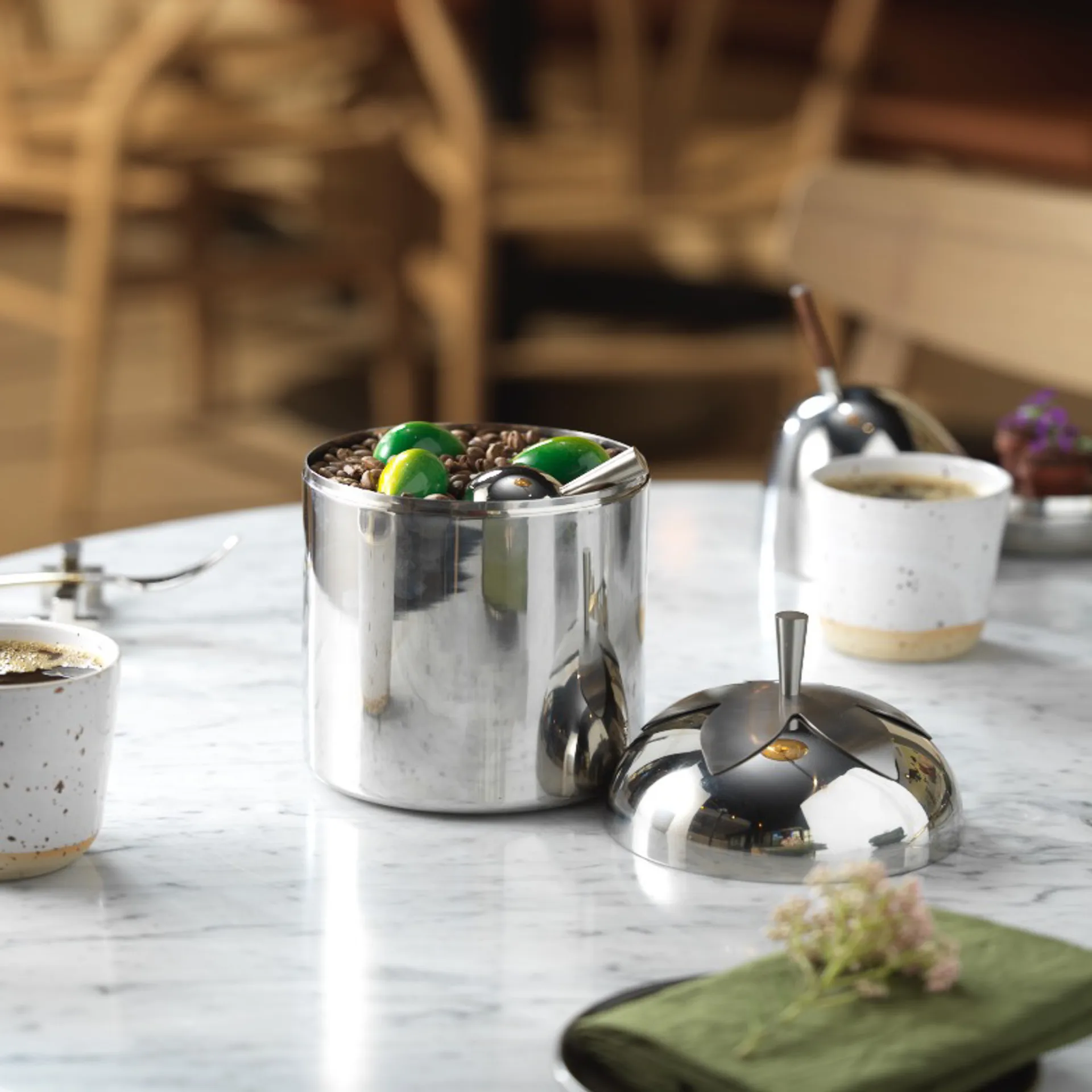 Blad dåse, stor, Stål KLONG