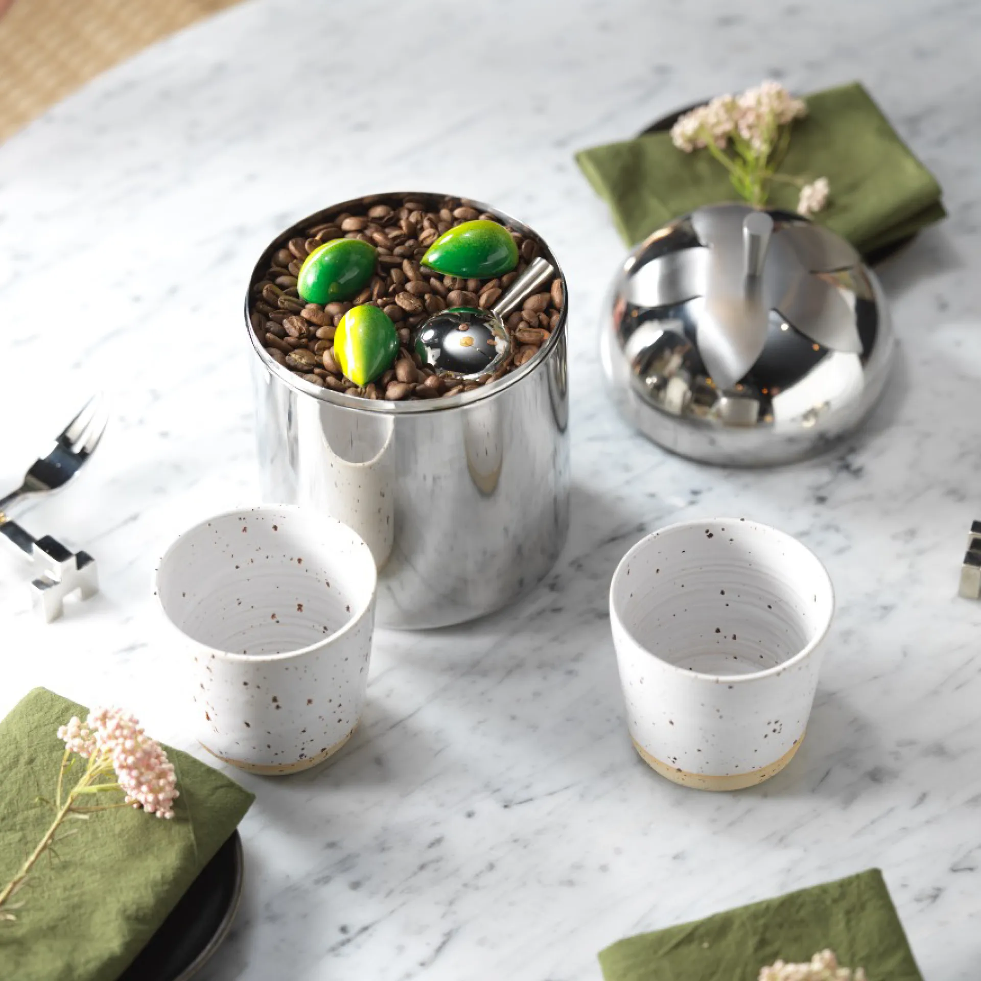 Blad dåse, stor, Stål KLONG