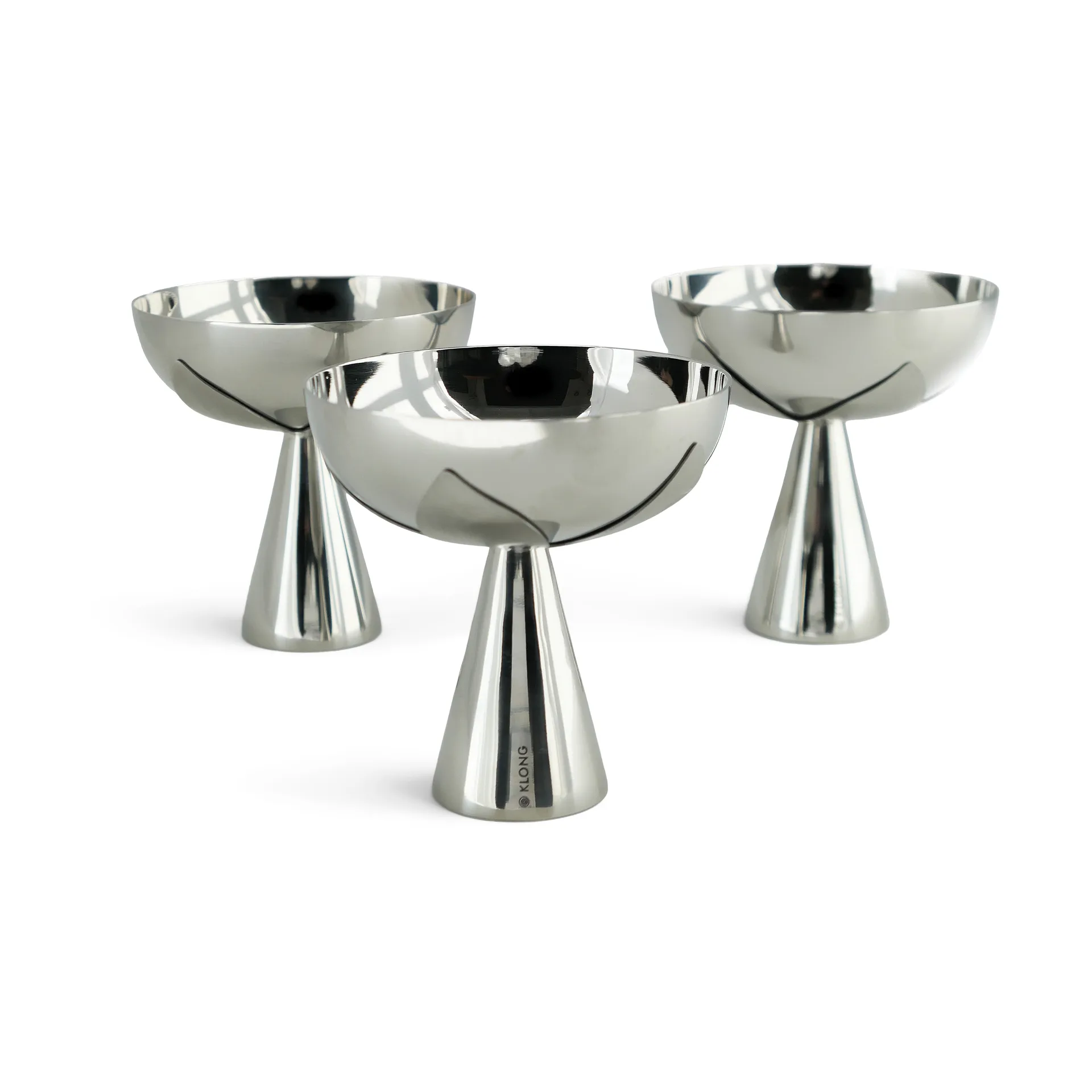 Blad serveringsskål Ø11 cm, Rustfrit stål KLONG