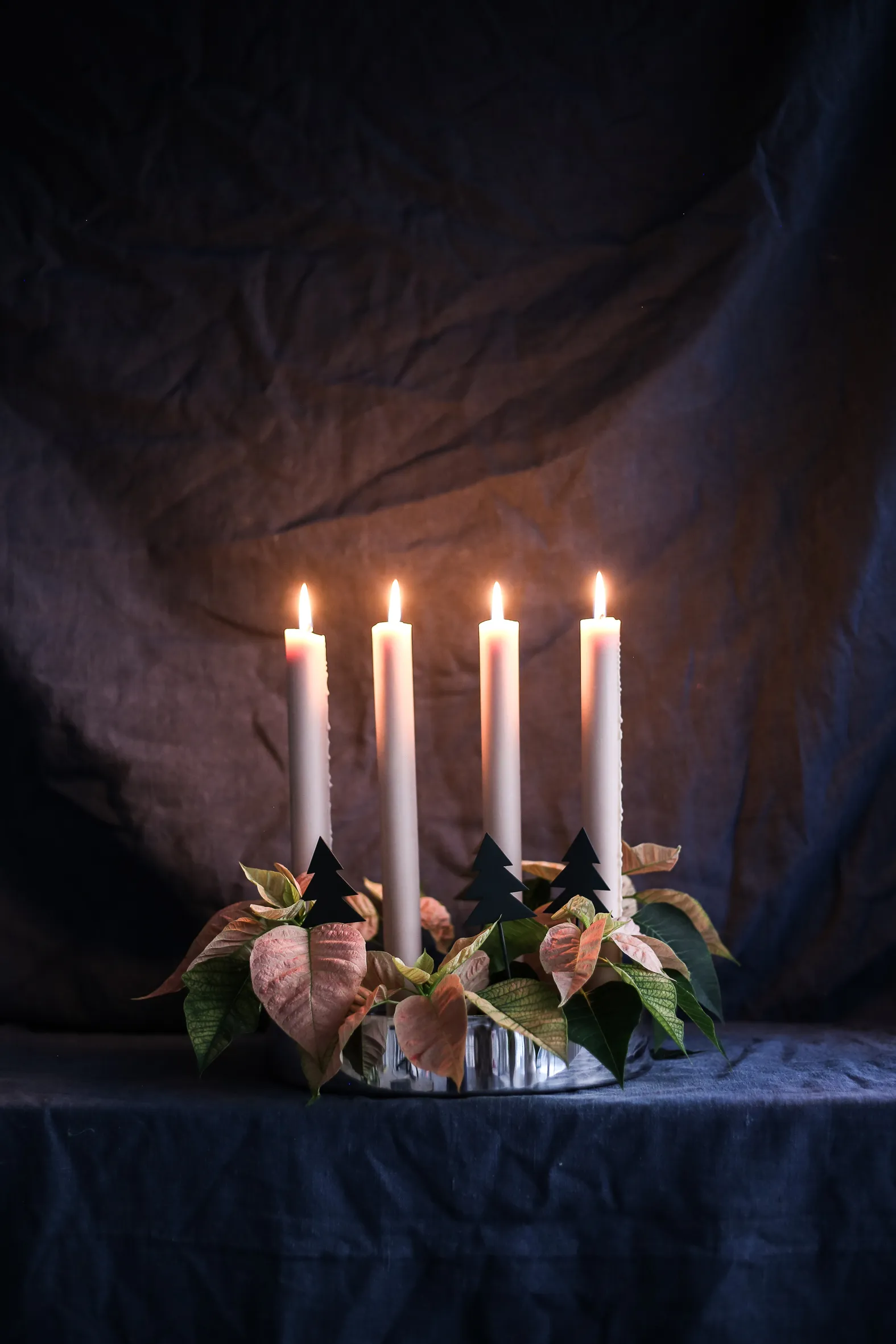 Jubel adventslysestage, Silver KLONG