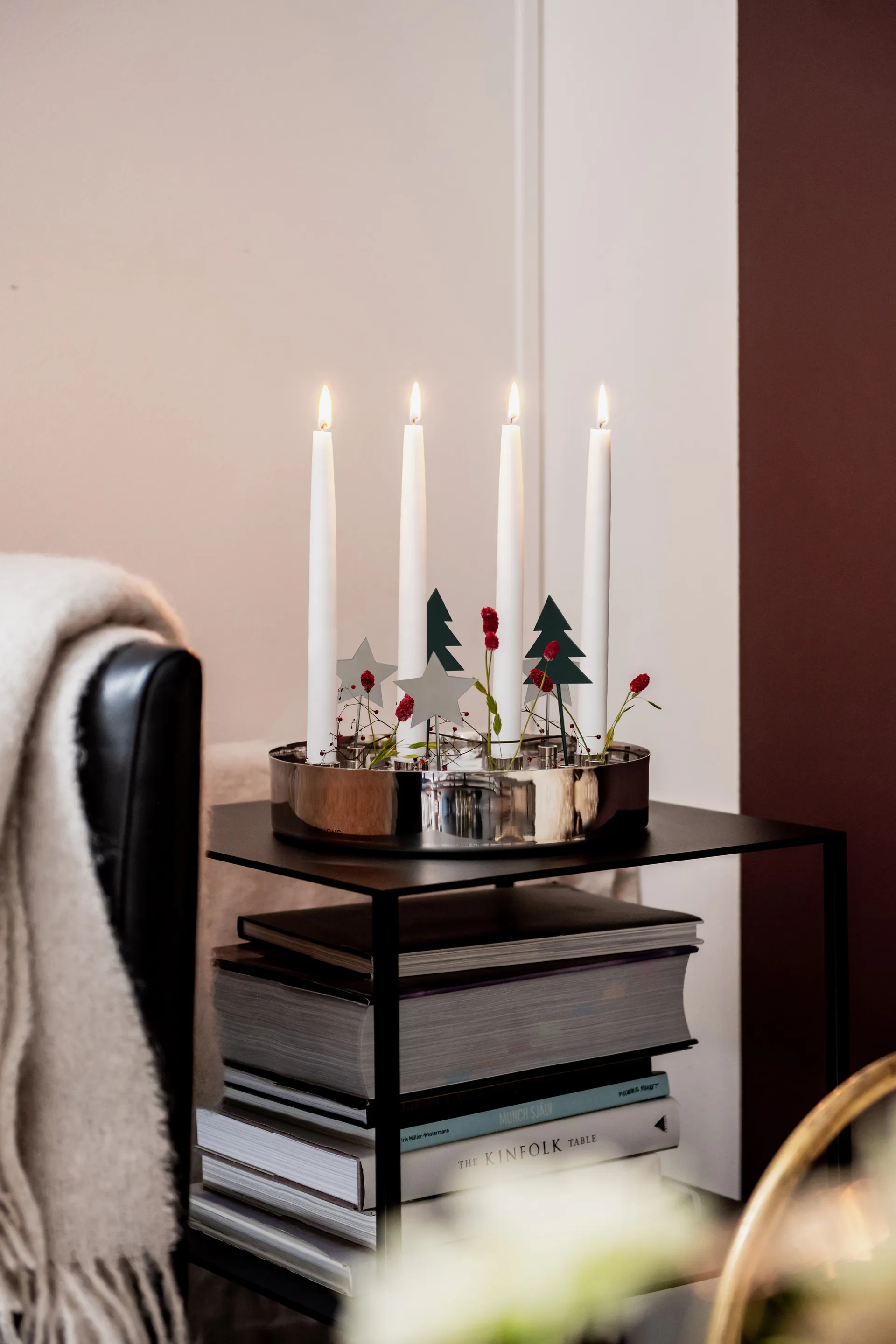 Jubel adventslysestage, Silver KLONG