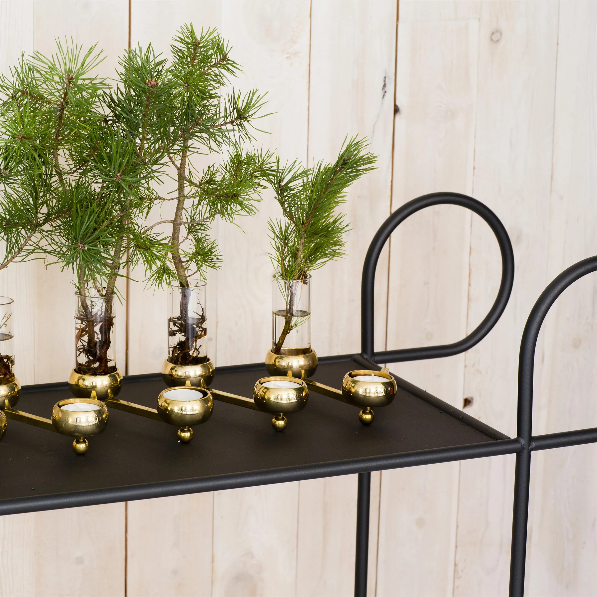 Julius serveringsvogn, grå KLONG