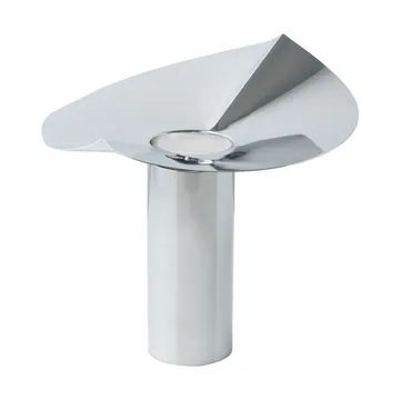 Löv vase-fyrfadsholder - Rustfrit stål - KLONG