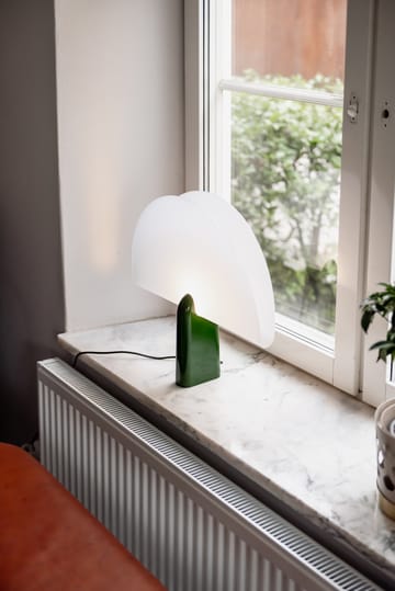 Pavo bordlampe - Grøn - KLONG