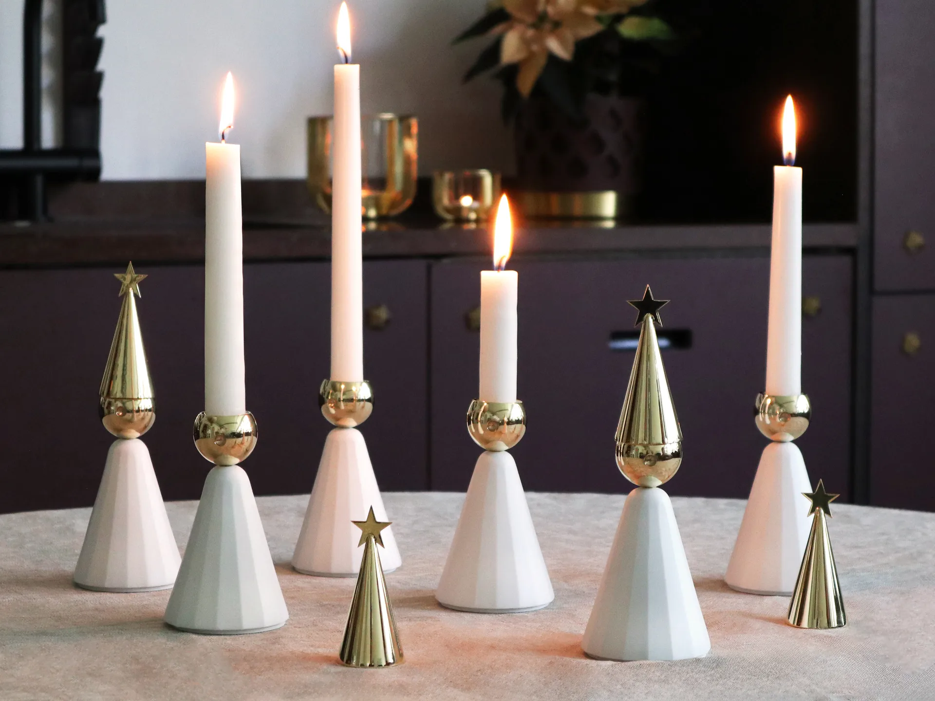 Stjernestop lyseslukker, Messing KLONG