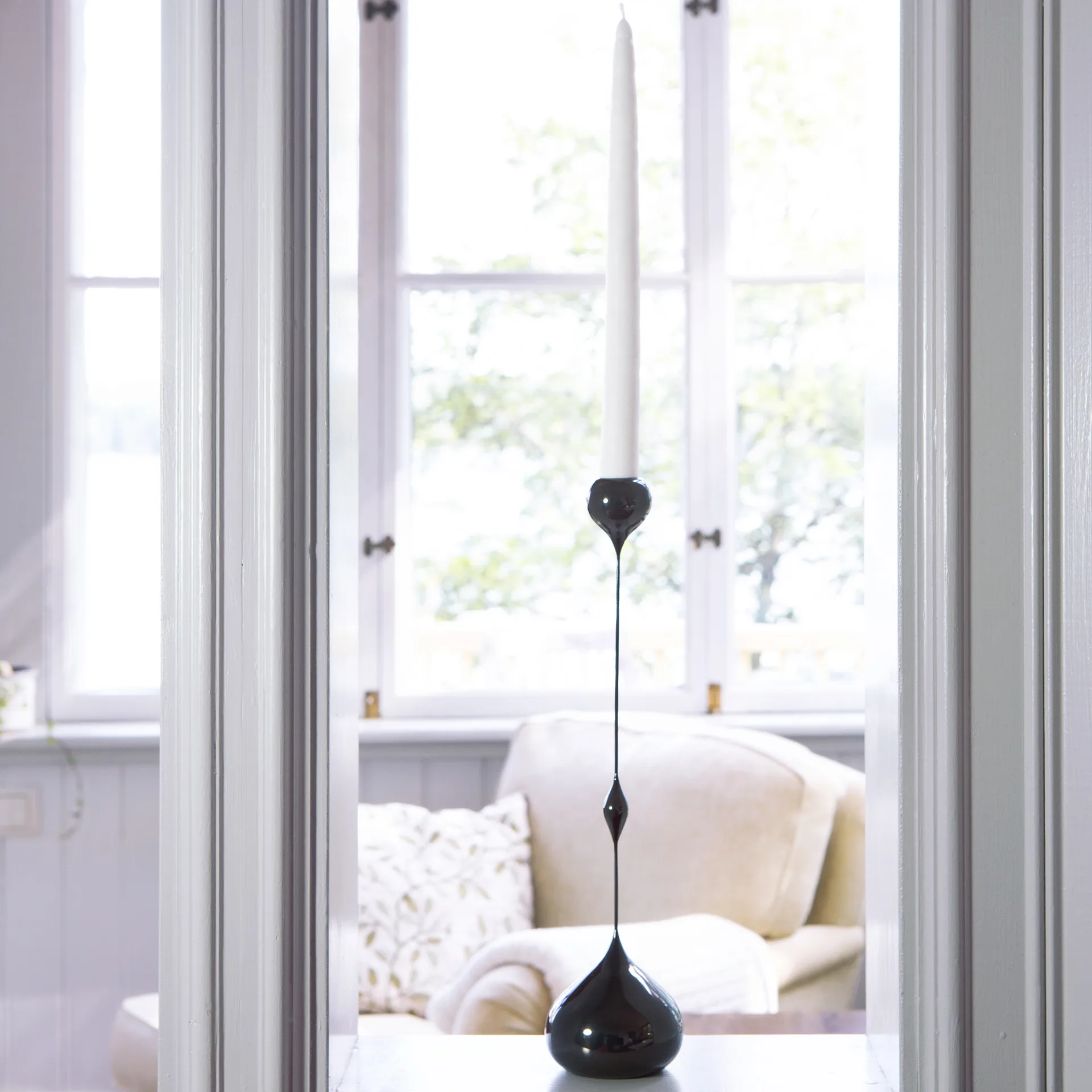 Tender lysestage lav, Sort KLONG