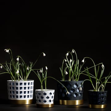 Trio Pot Square urtepotte - beige, medium Ø18 cm - KLONG